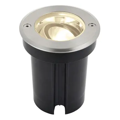 Stainless Steel IP67 Ground Light - 6W Warm White LED - Tilting Head