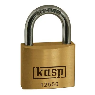 Kasp K12550A1 Premium Brass Padlock 50mm Keyed Alike To Suit