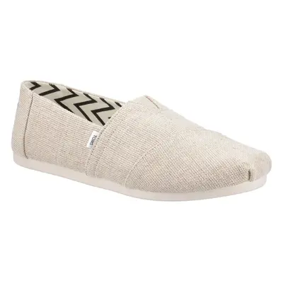 (Brown, (Adults')) TOMS Alpargata Jute Men's Natural Undyed Espadrilles