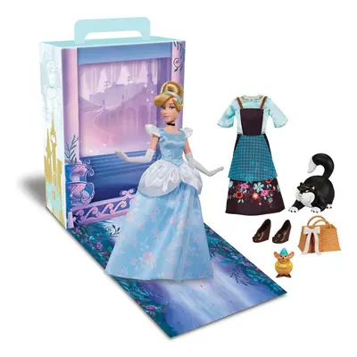 Disney Store Official Princess Story Doll (Cinderella) Inches Includes Coloring Book and Additio