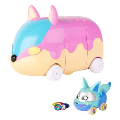 Ritzy Rollerz Toy Cars with Surprise Charms Sprinklez on Wheelz Donut Shop Playset with Donut Da