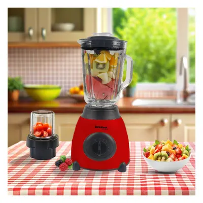 (Red) Alivio 2-in-1 Mixer Grinder 850W