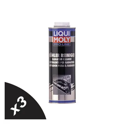 Liqui Moly Pro-Line Radiator Cleaner Coolant System Flush 3x1L