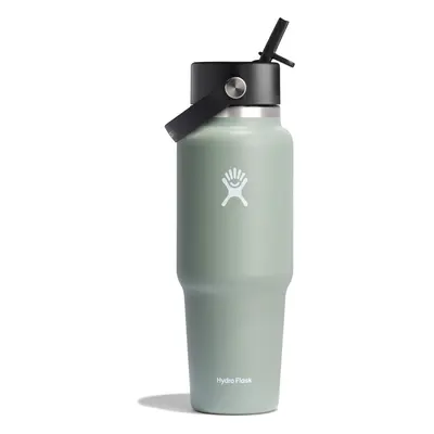 Hydro Flask Oz Wide Flex Straw Travel Bottle Agave