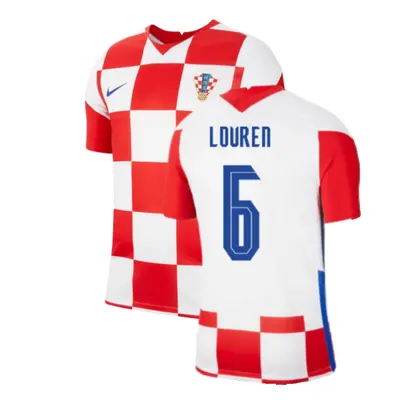 (S) Croatia Home Nike Football Shirt (LOVREN 6)