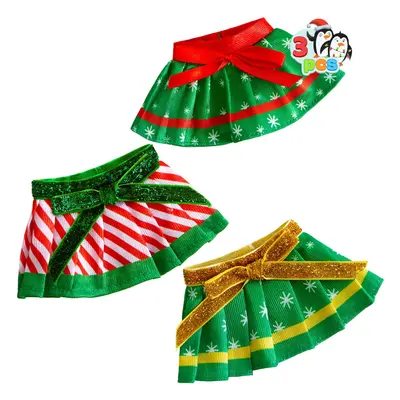 JOYIN Pack Xmas Clothing for Doll Plush Dance Skirt Set Christmas Decorations and Holiday Specia