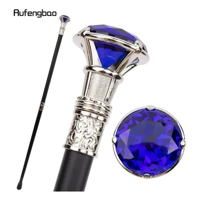 (as the picture) Purple Diamond Type White Walking Stick Fashion Decorative Walking Cane Gentlem