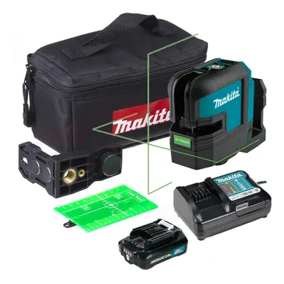 Makita SK105GDZ 12v CXT Green Self Leveling Cross Line Laser Level 1x 2.0ah Batt