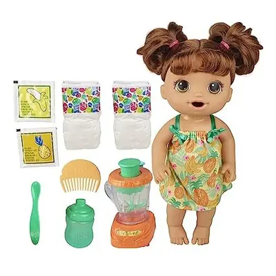 Baby Alive Magical Mixer Baby Doll Tropical Treat with Blender Accessories, Drinks, Wets, Eats, 