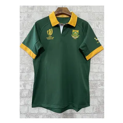 (home field, 3XL) High Quality World Cup South Africa Rugby Short Sleeve T-Shirts