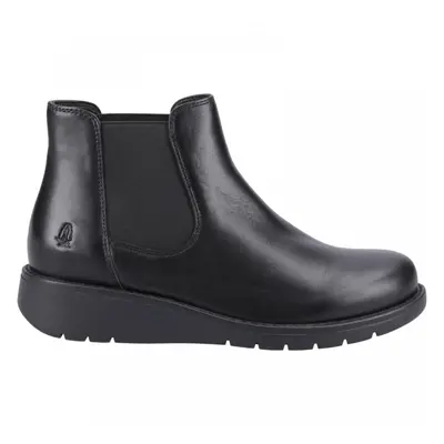 (4 (Adults')) Leonie | Black | Women's Pull On Chelsea Boots