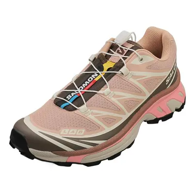 (5.5) Salomon Xt-6 Unisex Fashion Trainers in Rose