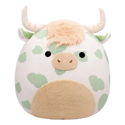 Squishmallows Original 20-Inch Celestino Sage Green Spotted Highland Cow - Official Jazwares Plu