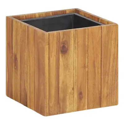 vidaXL Solid Acacia Wood Garden Raised Bed Pot Weather Resistant Outdoor Balcony Patio Planter F