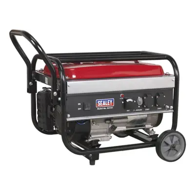 Sealey 3100W Generator 7hp 4-Stroke Engine 230V G3101