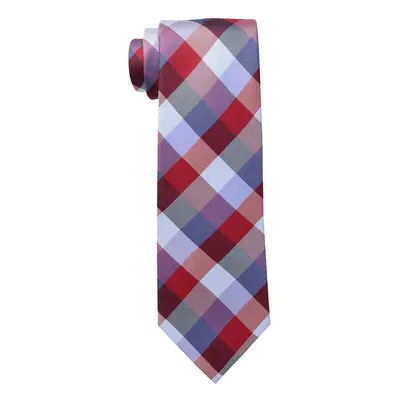 Tommy Hilfiger mens Buffalo Tartan neckties Red Regular US