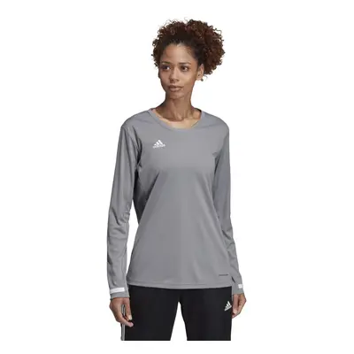 adidas Female Team Long Sleeve Jersey Grey/White