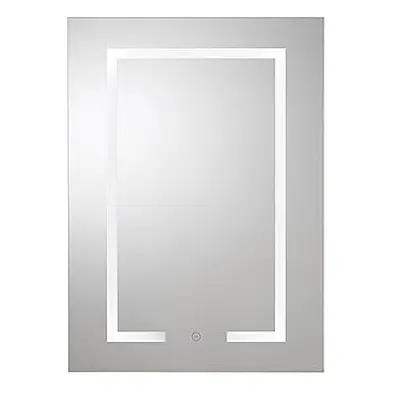 Croydex Carlton LED Bathroom Cabinet, Demister Mirror Cabinet with Shaver Socket & USB Port, Wir