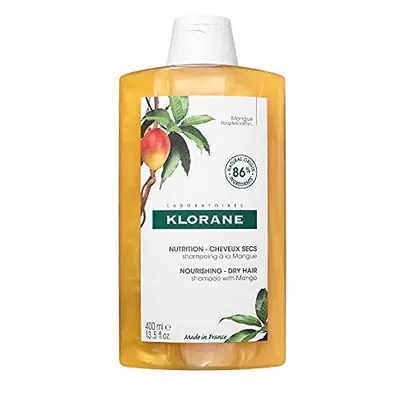 Klorane Nourishing Shampoo with Mango Butter Moisturize and Hydrate Dry Hair Paraben Silicone SL