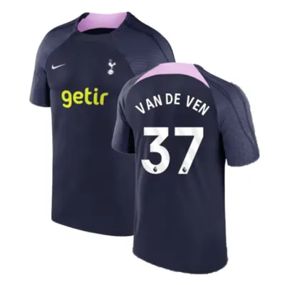 (L) Tottenham Strike Dri-Fit Training Shirt (Marine) (Van De Ven 37)