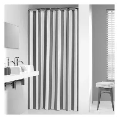 Sealskin Bathroom Shower Curtain Machine Washable Linje cm Grey