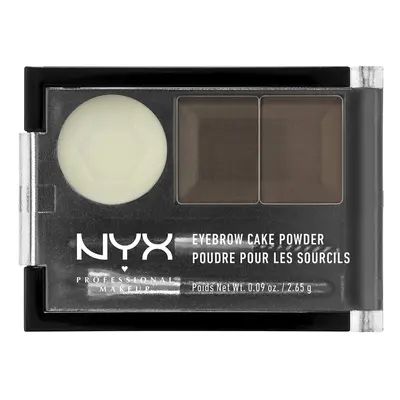 NYX PROFESSIONAL MAKEUP Eyebrow cake Powder Dark BrownBrown