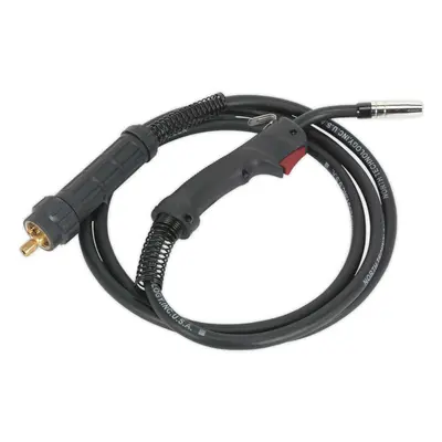 MB15 MIG Torch with Euro Connector - 4m Heat Proof Cable - Contoured Grip