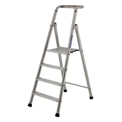 1m MAX STABILITY Platform Step Ladders Tread Anti Slip Aluminium DIY Steps