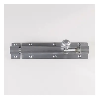 Straight Barrel Surface Mounted Door Bolt Lock X 38mm Satin Chrome