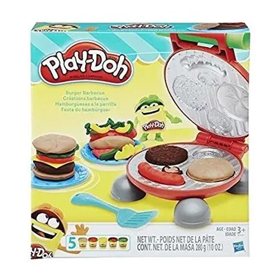 Play-Doh 0816B5521EU6 - Burger Barbecue Set