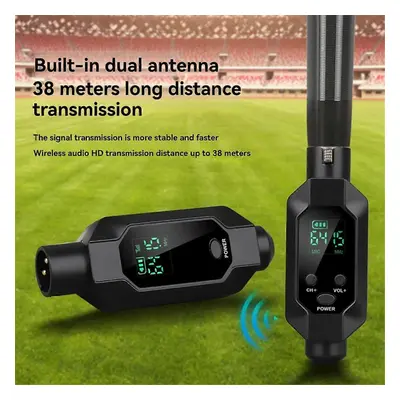 Wireless Microphone Converter Microphone Wireless Transmitter System Universal Wireless Transcei