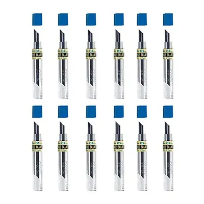 Pentel Refill Lead Blue (0.5mm) Medium Pcs/Tube Tubes of Lead (