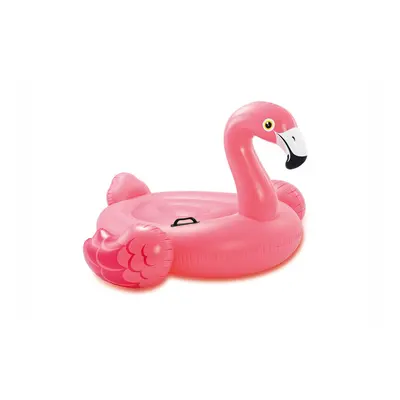 INTEX Pink Flamingo Inflatable Pool Float: Animal Pool Toy For Kids - Heavy-Duty Handles - 88lb 