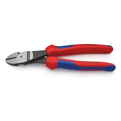 KNIPEX 22 Comfort Grip High Leverage Angled Diagonal Cutter 8-Inch Angled Comfort Grip