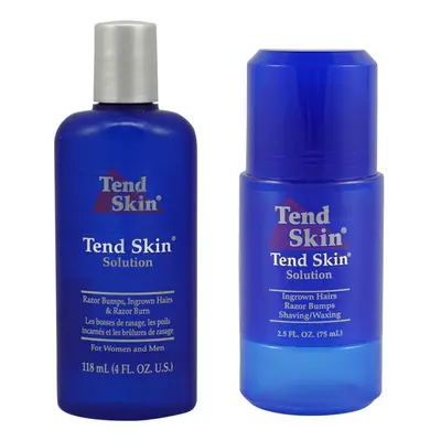 Tend Skin Razor Burn and Ingrown Hair Kit-Tend skin 4ounce + Roll on