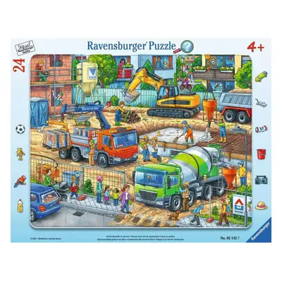 Ravensburger Children's Puzzle Busy Construction Site Pieces