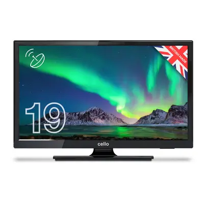 Cello 19" Inch HD Ready LED TV with Freeview T2 HD and Built-in Satellite Tuner