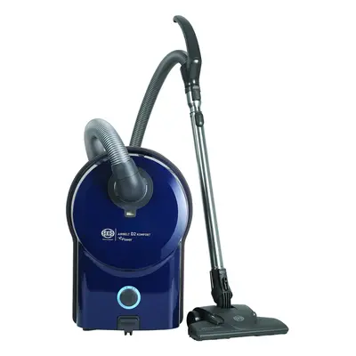 SEBO 90914GB Airbelt D2 Komfort, Cylinder Vacuum Cleaner, Navy Blue