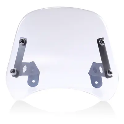 (Clear) Motorcycle Headlight Windshield Fairing Windscreen Compact Sport Wind