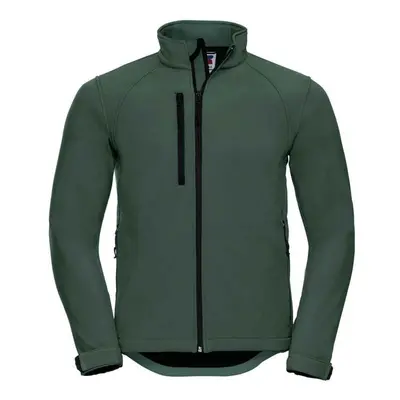 (M, Bottle) Russell Mens Plain Soft Shell Jacket