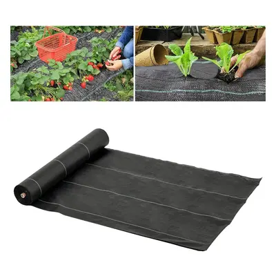 Outsunny 2x50m Weed Barrier Fabric Durable Convenient Design Weed Block Mat