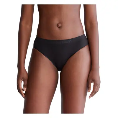 Calvin Klein Women's Bonded Flex Seamless 3-Pack Mid Rise Bikini Blac