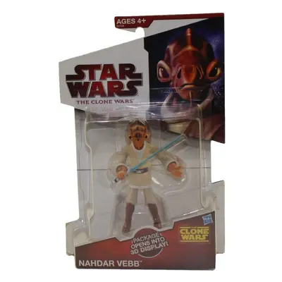 Star Wars The Clone Wars Animated 3/4"" Nahdar Vebb Mailaway Action