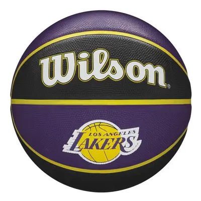 Wilson NBA Los Angeles Lakers Team Tribute Basketball Ball Purple/Black - Size