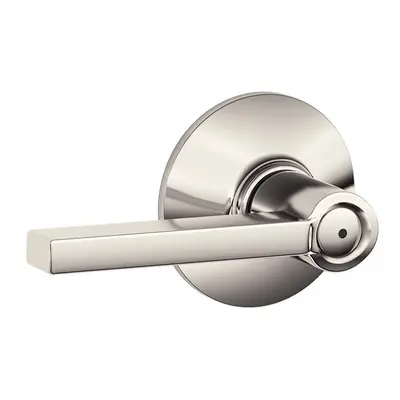 SCHLAGE F40 LAT Latitude Privacy Pack Polished Nickel