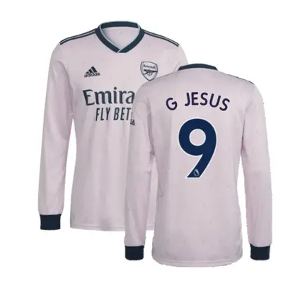 (XXL) Arsenal Long Sleeve Third Shirt (G JESUS 9)