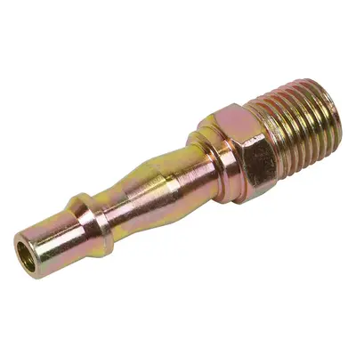 50 Pack 1/4 Inch BSPT Screwed Adaptor - Male Thread - Airflow Air Line Coupling