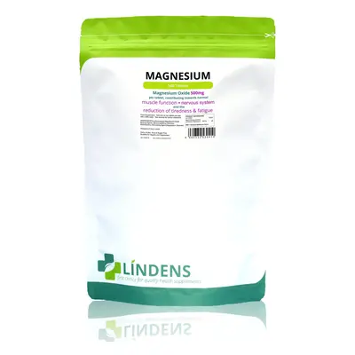 Lindens Magnesium 500mg Tablets | Pack