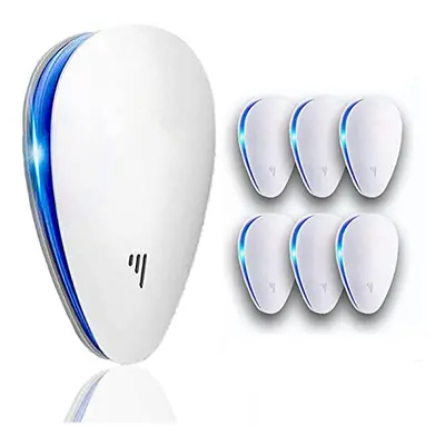 Ultrasonic Pest Repeller(6 Pack), Electronic Mouse Repellent plug in, Mosquito Repellent Indoor 