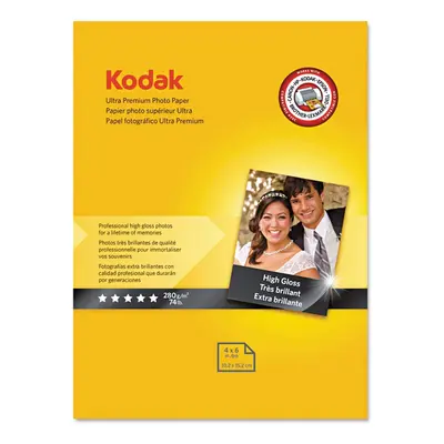 Kodak Sheets Ultra Premium Photo Paper 280g/m2-78lb Weight M